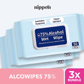 Alcowipes 75% Trio