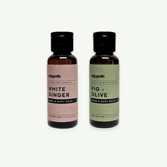 Nippon Daily Botanicals Hand and Body Wash 50ml Sampler Duo (FO/WG)