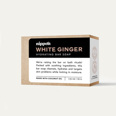 White Ginger Bar Soap 90g