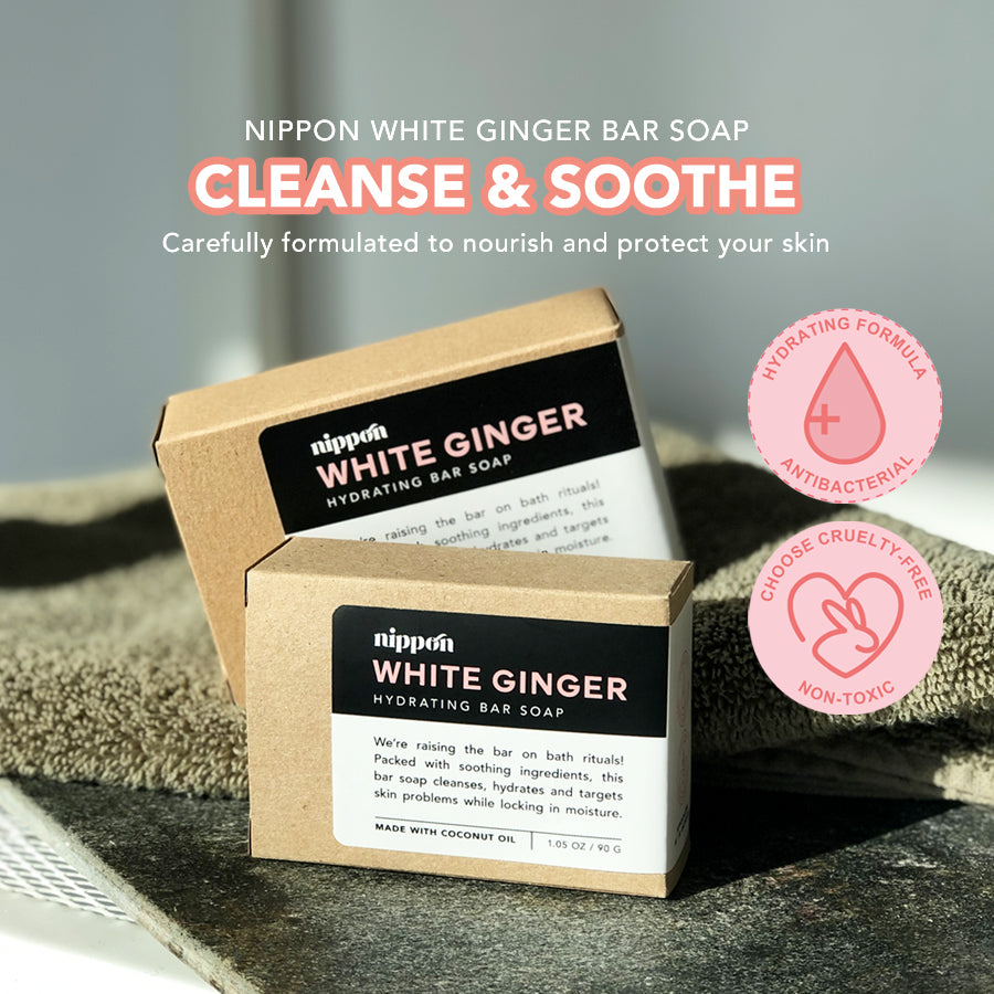 White Ginger Bar Soap 135g