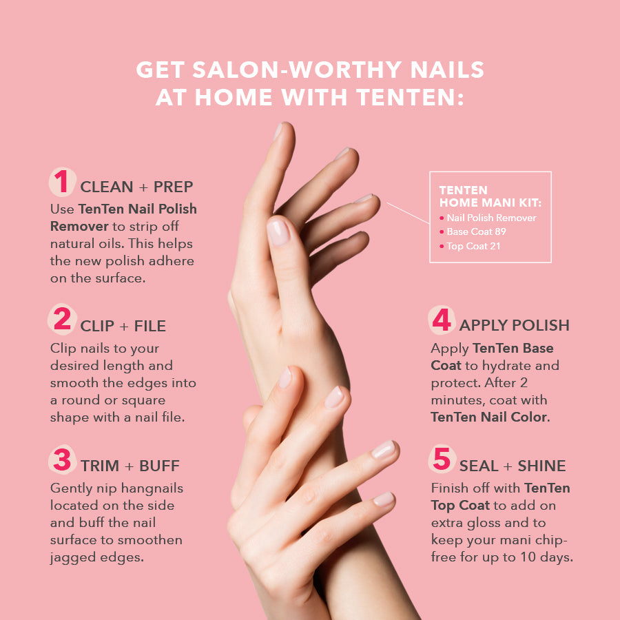 TenTen Home Mani Kit