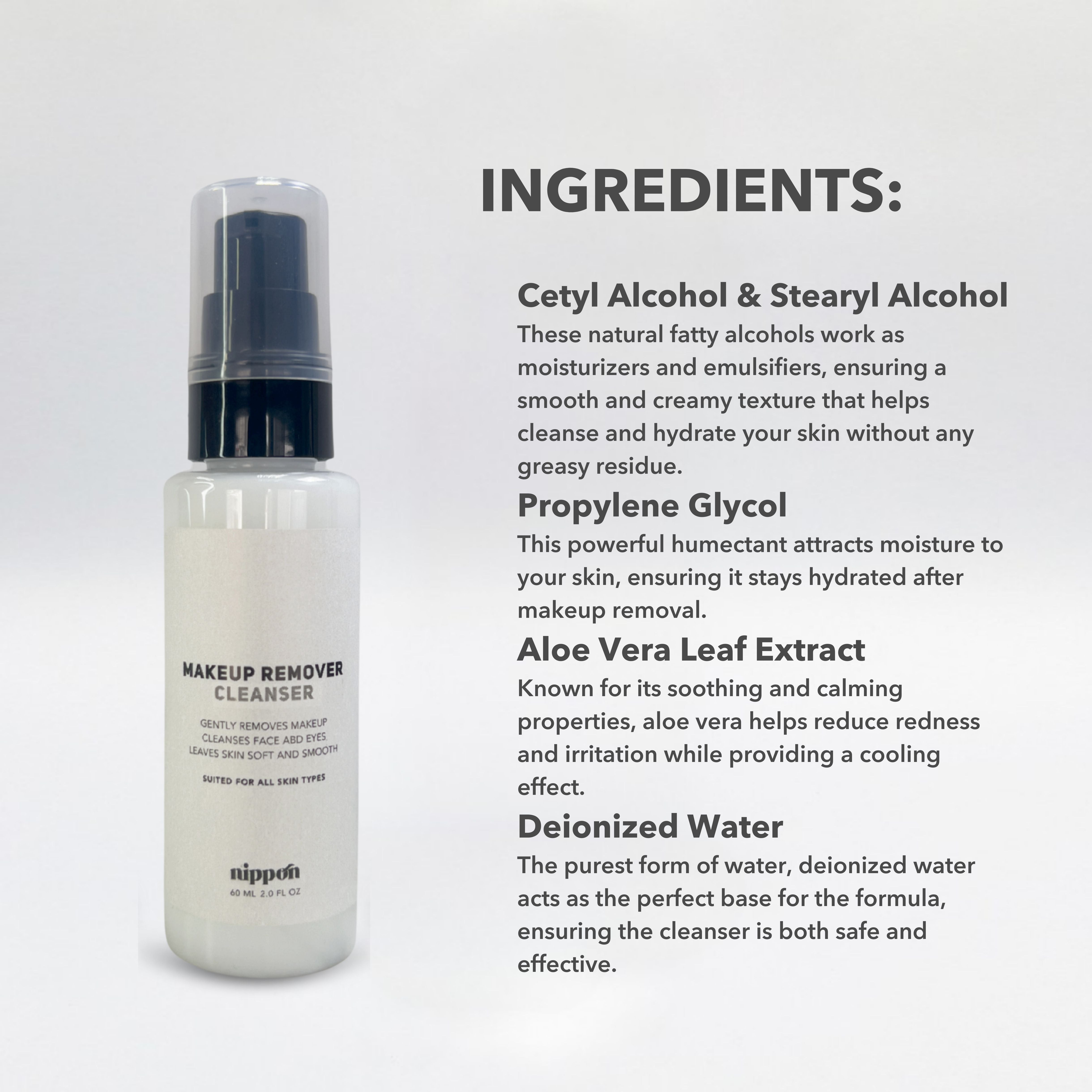 Makeup Remover Cleanser 60ML