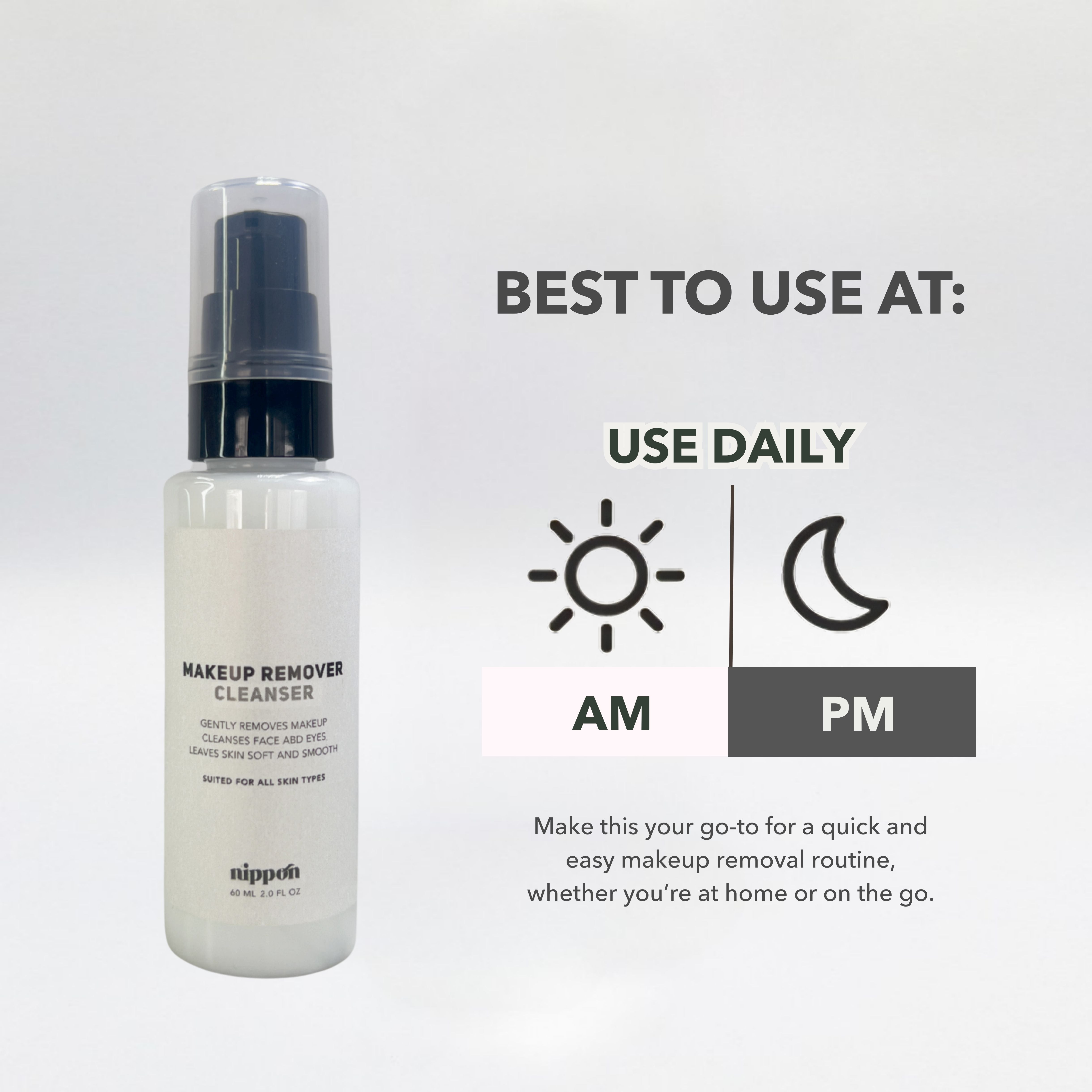 Makeup Remover Cleanser 60ML