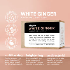 White Ginger Bar Soap 135g