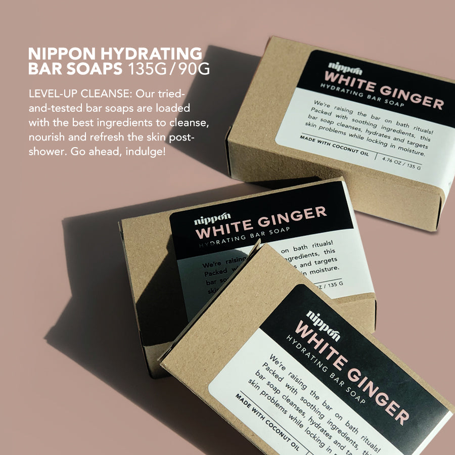 White Ginger Bar Soap 135g