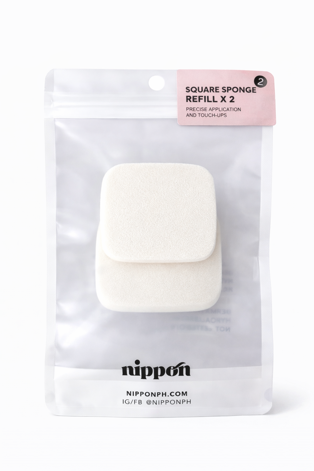 Square Sponge x2 Refill